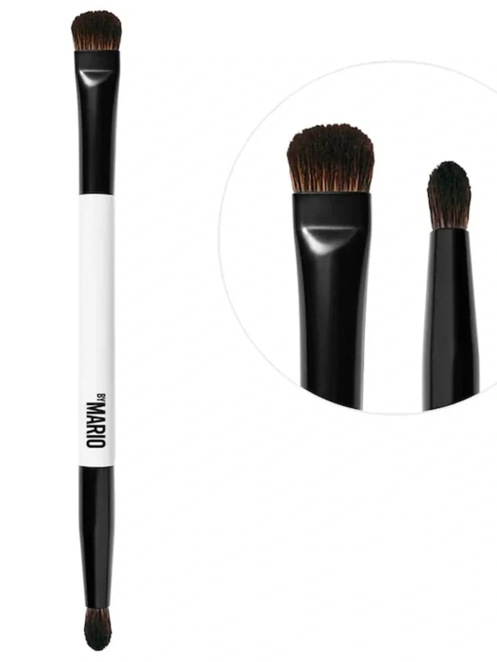 MAKEUP BY MARIO E6 Dual-Ended Eyeshadow Brush